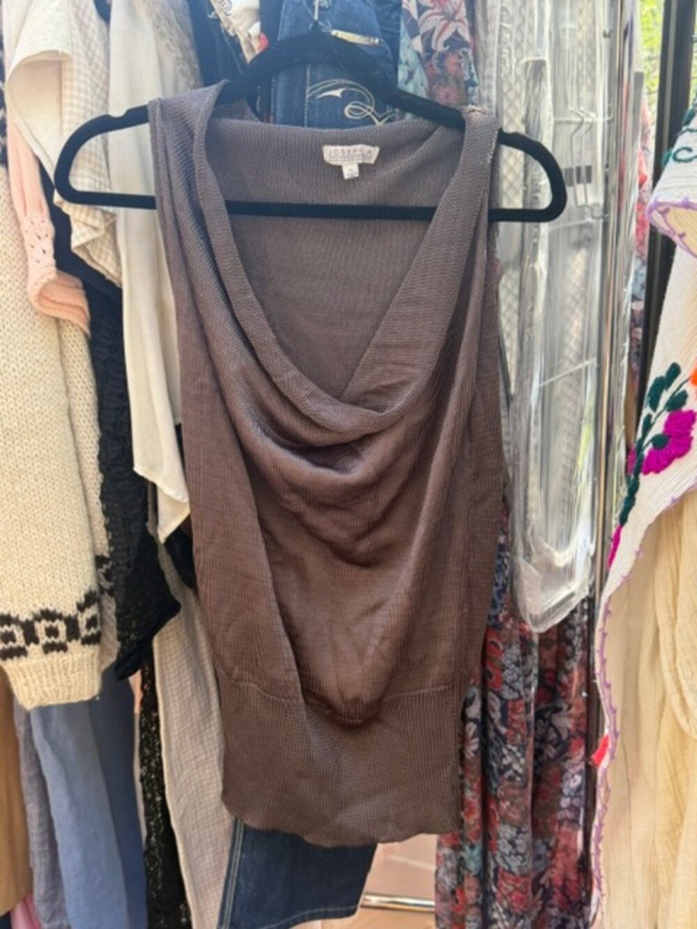 y2K Cowl Neck Knit